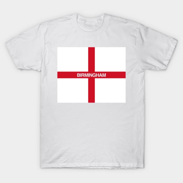 Birmingham St George Flag T-Shirt by Confusion101